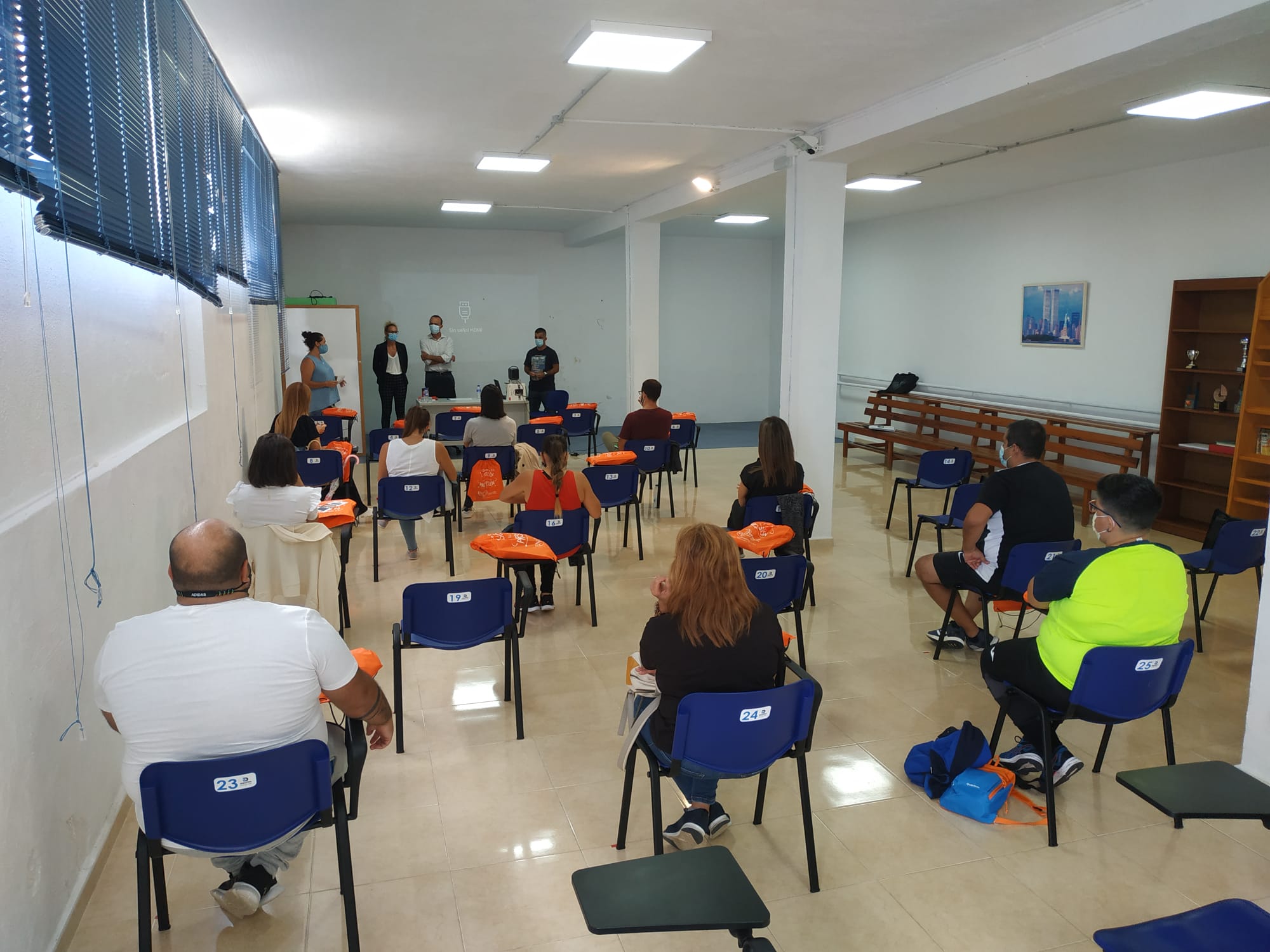Aula de formación - Ciudad deportiva Miraflores